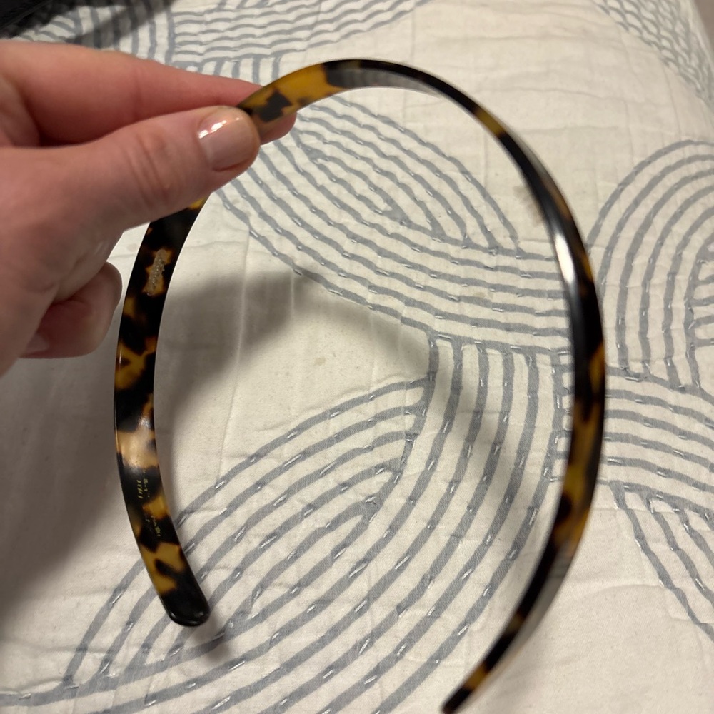 France Luxe 1/2" Tortoise Shell Headband - Picture 2 of 4
